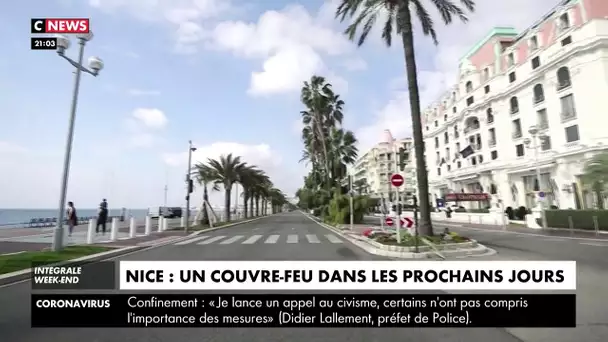 Nice : un couvre-feu va être instauré pour faire respecter le confinement