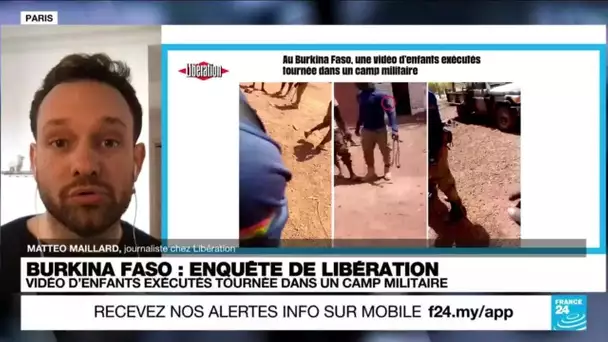 Burkina Faso : enquête sur une vidéo d’enfants exécutés tournée dans un camp militaire