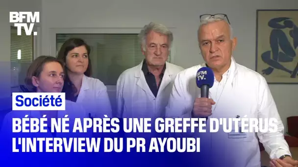 Bébé né après une greffe d'utérus: le Pr Jean-Marc Ayoubi et son équipe nous racontent