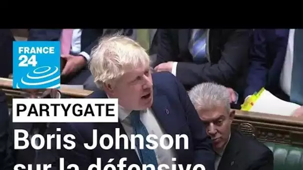 Partygate : Boris Johnson refuse de démissionner • FRANCE 24