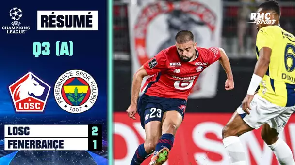 Résumé : Lille 2-1 Fenerbahçe - Ligue des champions (3e tour qualificatif)