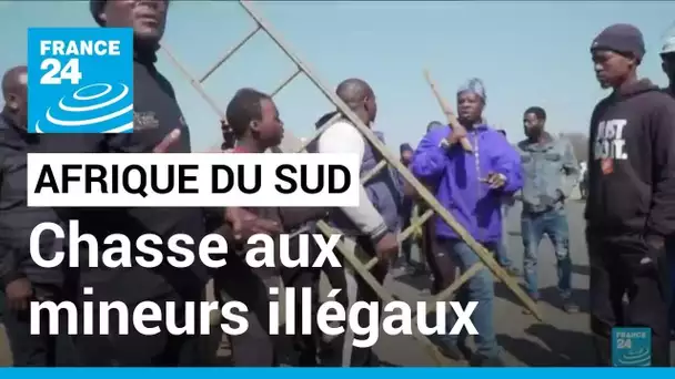 Afrique du Sud : chasse aux mineurs illégaux après un viol collectif • FRANCE 24