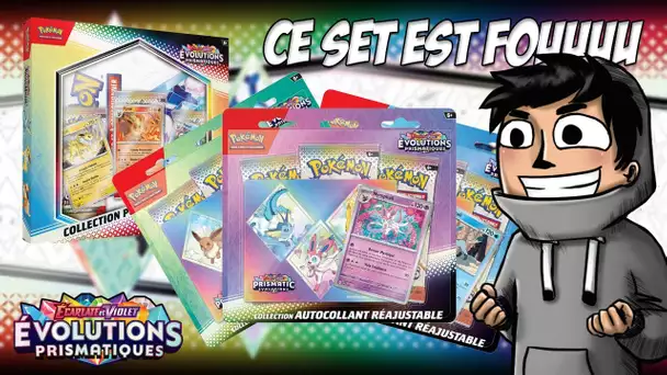 OUVERTURE EVOLUTIONS PRISMATIQUES ⭐ CE SET POKEMON EST EXCEPTIONNEL ⭐ ft @MsBgirl45