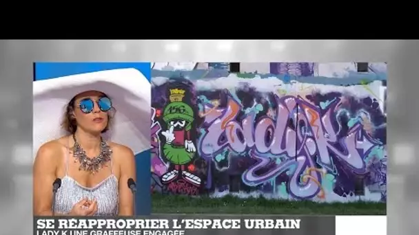 Lady K : l'émancipation par le graff