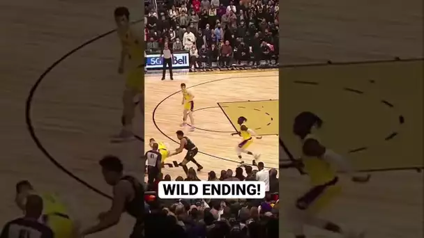 WILD ENDING Lakers vs Raptors 🍿