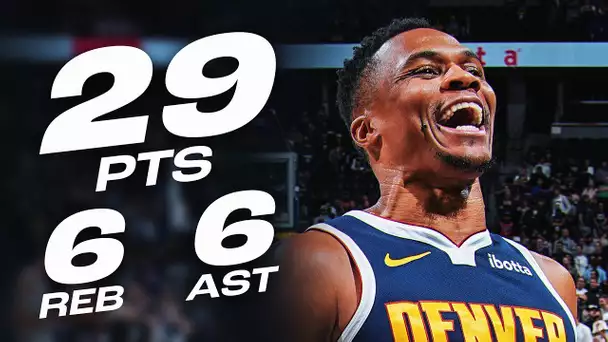 Russell Westbrook GOES OFF in The Mile High City! 😤| November 6, 2024