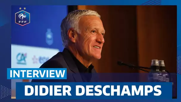 Didier Deschamps après sa conférence, Equipe de France I FFF 2023