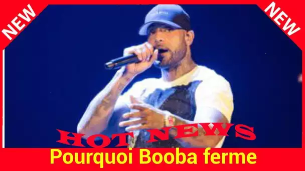 Pourquoi Booba ferme définitivement la porte aux Enfoirés