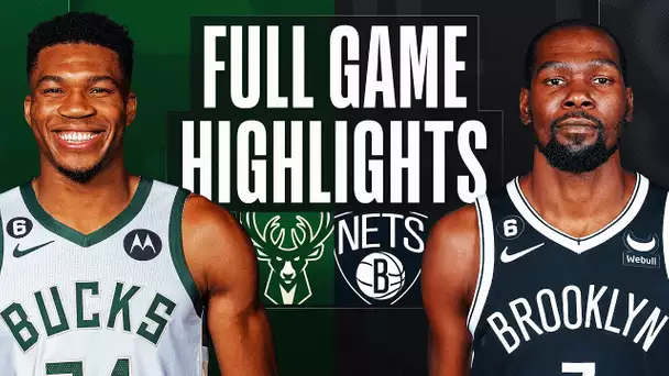 BUCKS at NETS | NBA FULL GAME HIGHLIGHTS | December 23, 2022