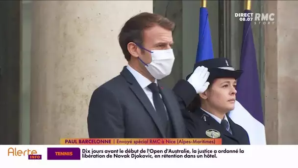 Emmanuel Macron en visite à Nice ce lundi