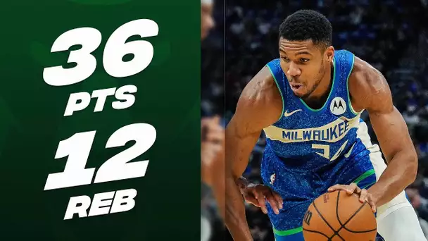 Giannis Antetokounmpo's DOUBLE-DOUBLE In Brooklyn! | November 6, 2023