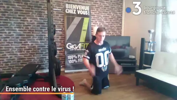 Faire des exercices avec Julien Camdessoucens, coach sportif : Ensemble c’est mieux !