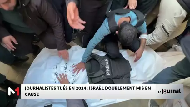 Journalistes tués en 2024 : Israël doublement mis en cause