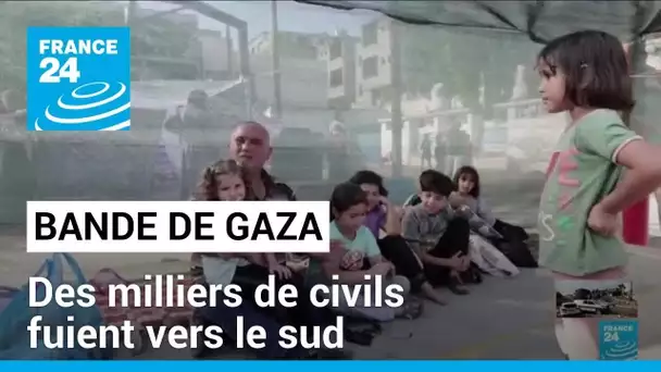 Gaza se prépare à l'assaut terrestre israélien, des milliers de civils fuient vers le sud