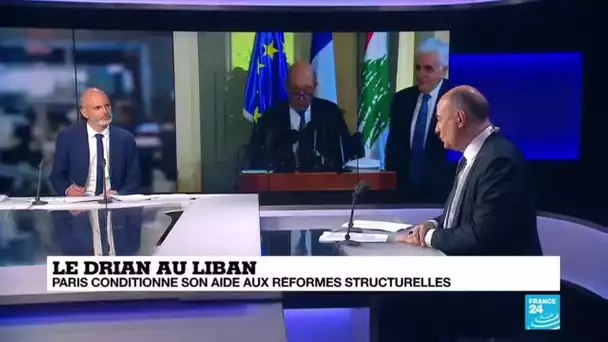 Le Drian au Liban: Paris conditionne son aide aux réformes structurelles
