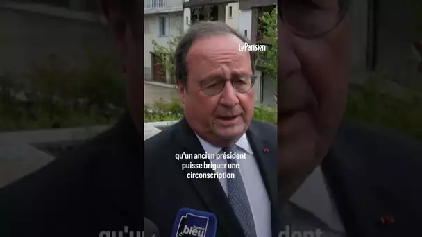 « La situation est grave » : François Hollande annonce sa candidature aux législatives en Corrèze