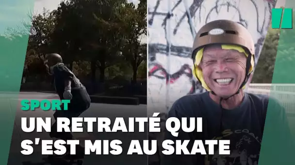 À 81 ans, ce skateboarder enchaîne les figures comme un pro