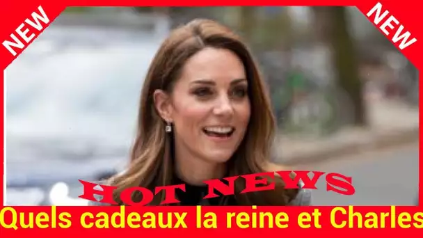 Quels cadeaux la reine et Charles ont fait à Kate Middleton à la naissance de ses enfants ?