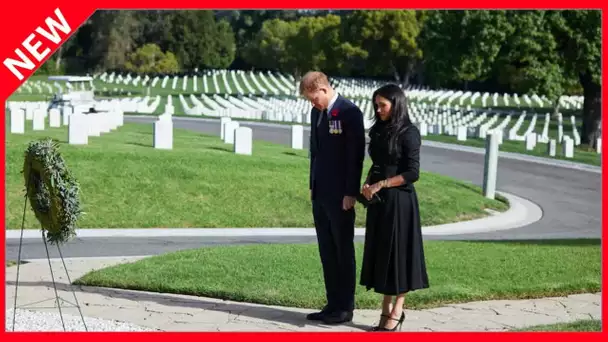 ✅  Meghan Markle et Harry au cimetière : une énième provocation envers Elizabeth II