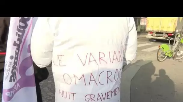 Les soignants hospitaliers manifestent dans toute la France pour de meilleures conditions de travail