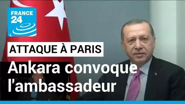 Attaque contre des kurdes : Ankara convoque l'ambassadeur de France pour "propagande anti-Turquie"