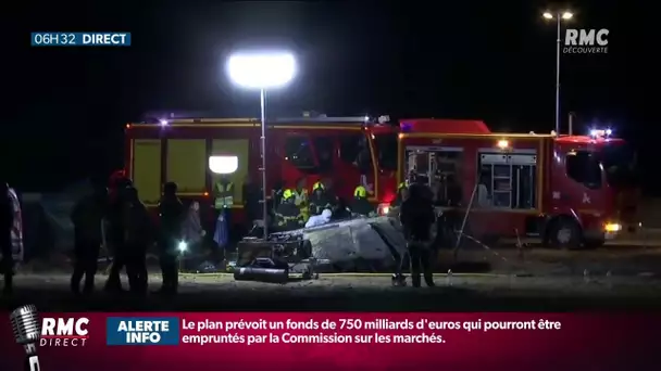 Cinq enfants ont été tués dans un terrible accident de la route, lundi soir sur l'A7