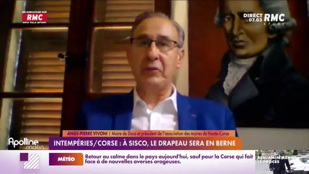 Intempéries en Corse : le maire de Sisco a décidé de mettre "le drapeau en berne"