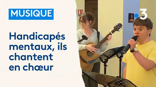 Une chorale composée de personnes en situation de handicap mental