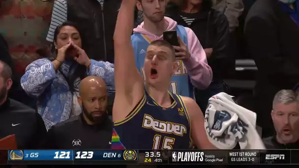 Nikola Jokic Calls Out Warriors Play Before It Happens!