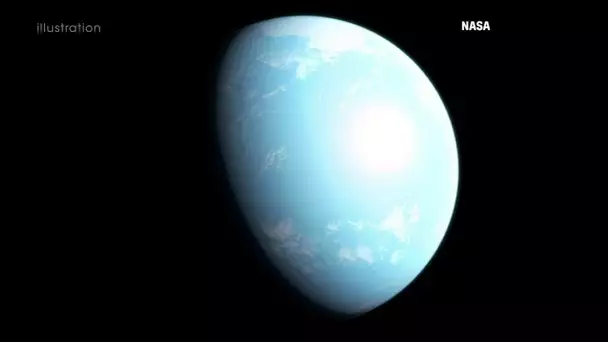 De l'eau découverte dans l'atmosphère d'une exoplanète située dans la zone habitable de son étoile