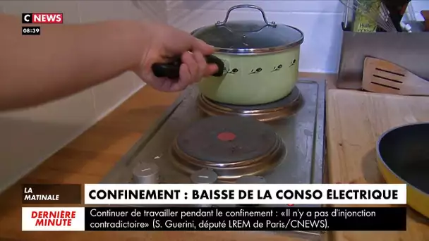 Confinement : la consommation électrique plonge