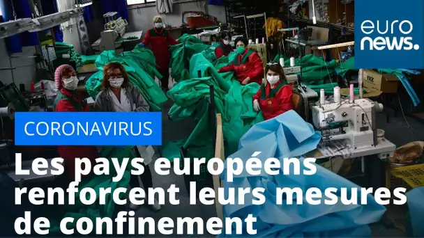 Tout pour freiner la contagion : les pays européens renforces les mesures de confinement