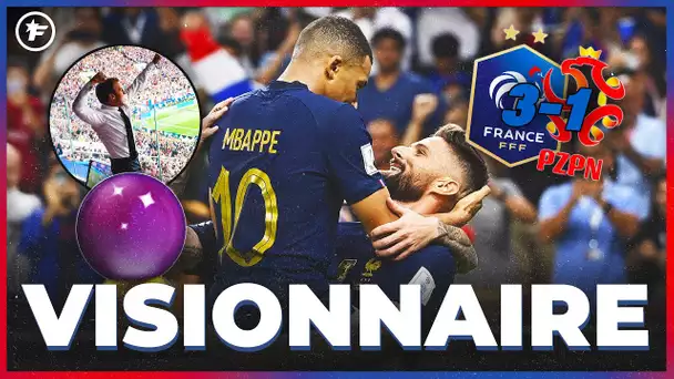 LA PRÉDICTION HALLUCINANTE de Macron sur la VICTOIRE des Bleus face à la Pologne | JT Foot Mercato