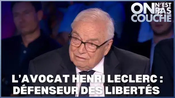 L'avocat Henri Leclerc revient sur l'affaire Omar Raddad et sur l'affaire dite des "bébés congelés"