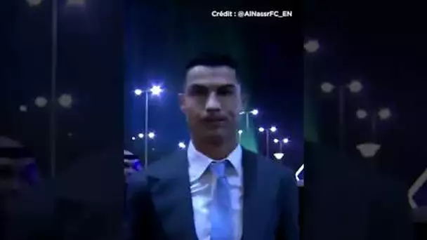 🔥 Cristiano Ronaldo est bien arrivé à Al-Nassr ! #shorts