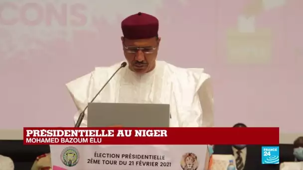 Mohamed Bazoum, candidat du parti au pouvoir, élu président du Niger