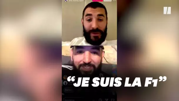 Karim Benzema dézingue Giroud en direct