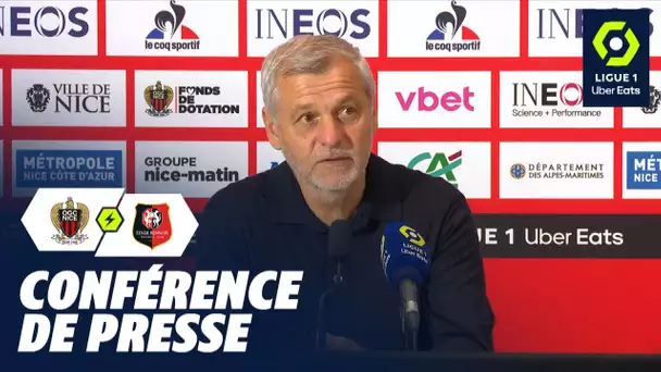 Conférence de presse OGC NICE - STADE RENNAIS FC (2-0)  / 2023/2024