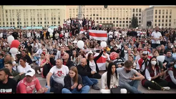 Biélorussie : les manifestations continuent malgré la répression et les arrestations