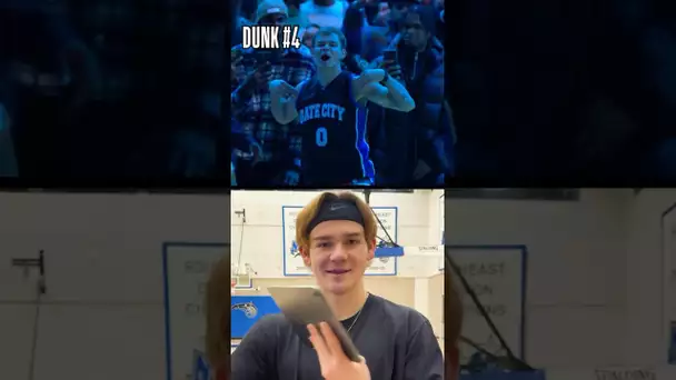 Mac McClung reacts to his AMAZING 2023 NBA Dunk Contest | #Shorts