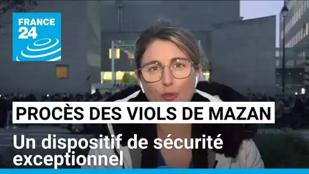 Au procès des viols de Mazan, un dispositif de sécurité exceptionnel pour le rendu du verdict