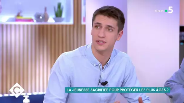 Le plaidoyer de Maxime Lledo pour la jeunesse - C à Vous - 04/03/2021