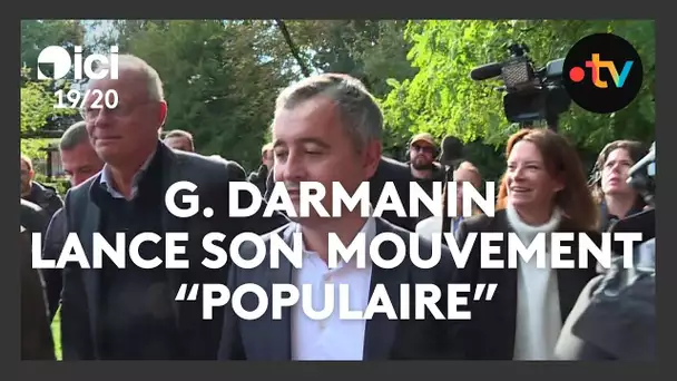 La rentrée politique de Gérald Darmanin : il lance son mouvement "Populaires"