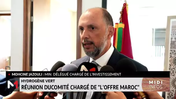 Hydrogène vert : Réunion du comité chargé de "l´offre Maroc"