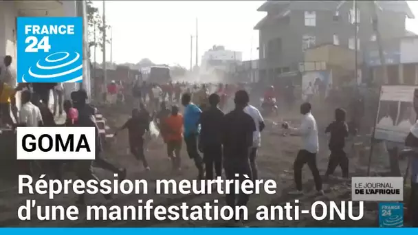 Au moins 48 civils morts dans la répression d'une manifestation anti-ONU à Goma • FRANCE 24