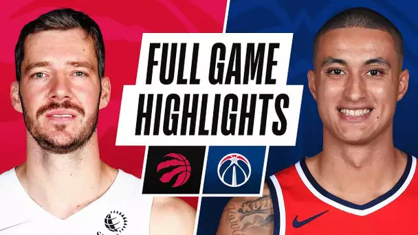 RAPTORS at WIZARDS | NBA PRESEASON FULL GAME HIGHLIGHTS | October 12, 2021