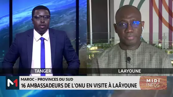 Maroc- Provinces du Sud : 16 Ambassadeurs de l’ONU en visite à Laâyoune, le point avec Coly Seck