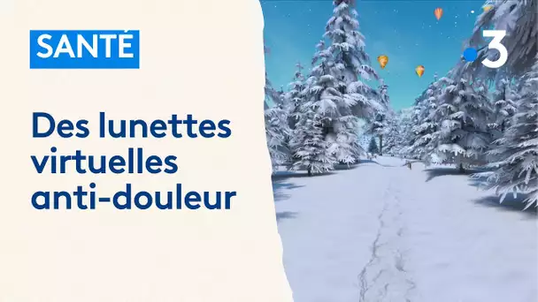 Des lunettes virtuelles contre la douleur