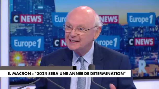 Vœux d'Emmanuel Macron : «Il n'avait pas envie de parler du fond», juge Patrick Stéphanini