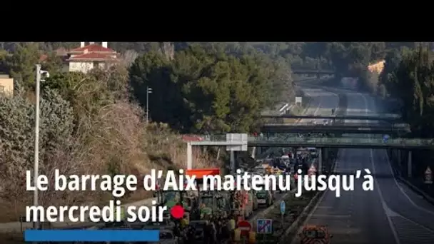 Colère des agriculteurs : « Nous maintenons le barrage à Aix », annonce le président de la CR13